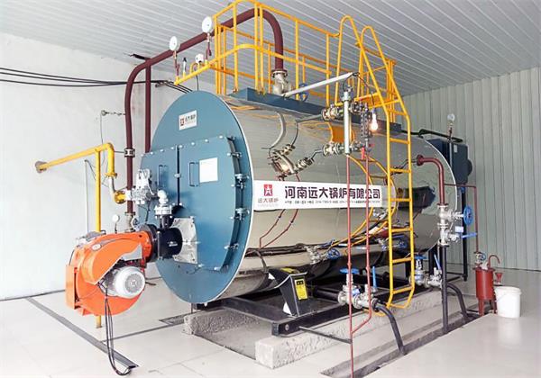 江蘇建材廠康輝硅酸鈣板4噸燃氣蒸汽鍋爐